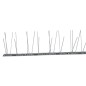 PROTEGGI MURETTO 60 SPILLI in ACCIAIO INOX (LxH) cm 100x12