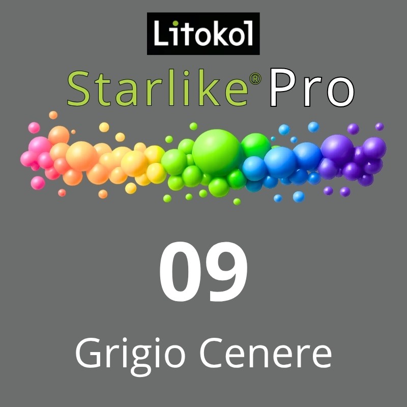 Starlike® Pro - 09 Grigio Cenere - 2,5 kg Starlike® Pro - 09 Grigio Cenere - 2,5 kg