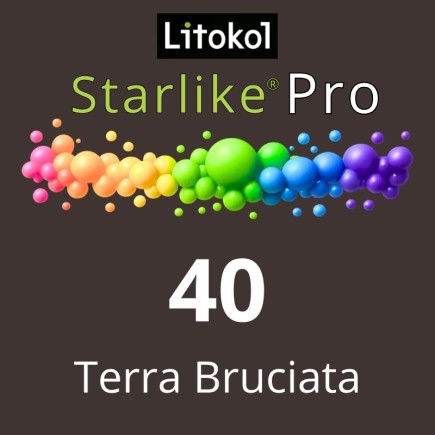 Starlike® Pro - 40 Terra Bruciata - 2,5 kg LITOKOL
