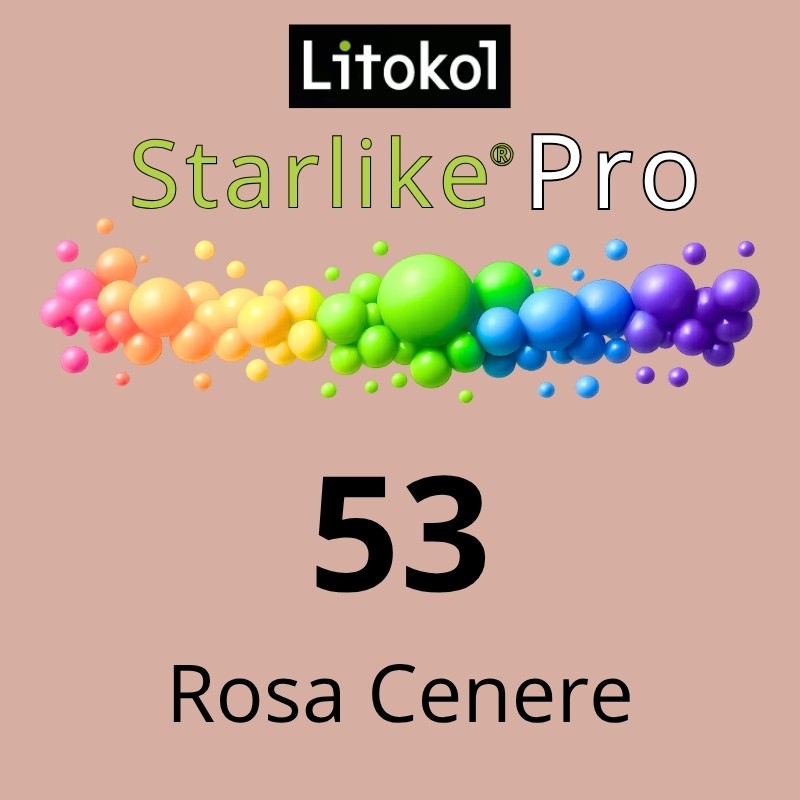 Starlike® Pro - 53 Rosa Cenere - 2,5 kg Starlike® Pro - 53 Rosa Cenere - 2,5 kg