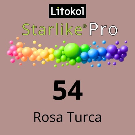 Starlike® Pro - 54 Rosa Turca - 2,5 kg LITOKOL