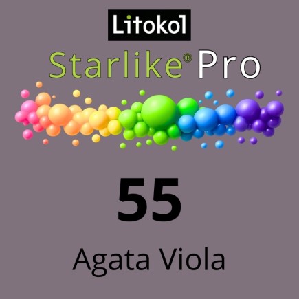 Starlike® Pro - 55 Agata Viola - 2,5 kg LITOKOL
