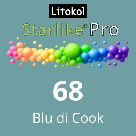 Starlike® Pro - 68 Blu di Cook - 2,5 kg LITOKOL
