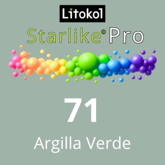 Starlike® Pro - 71 Argilla Verde - 2,5 kg LITOKOL