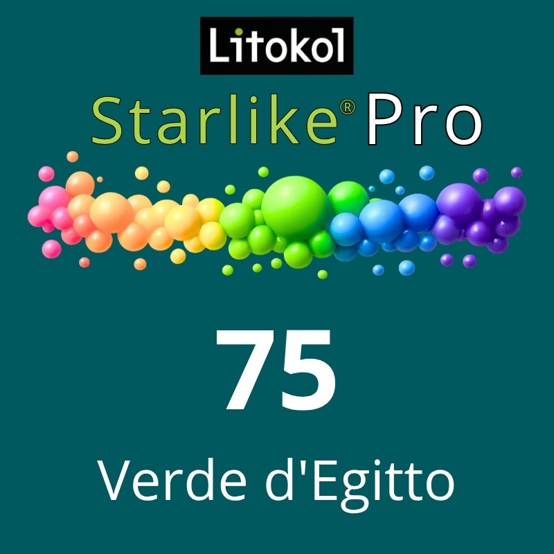 Starlike® Pro - 75 Verde d'Egitto - 2,5 kg
