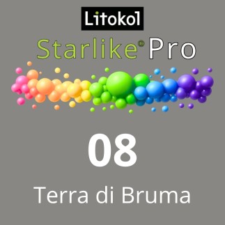 Starlike® Pro - 08 Terra di Bruma - 2,5 kg LITOKOL - STPROTBR02.5