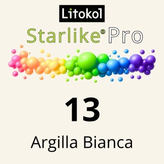 Starlike® Pro - 13 Argilla Bianca - 2,5 kg LITOKOL - STPROARB02.5