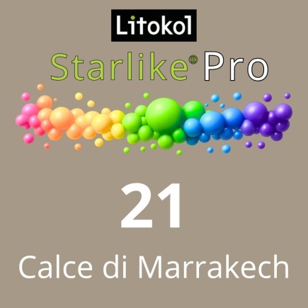 Starlike® Pro - 21 Calce di Marrakech - 2,5 kg LITOKOL - STPROCLM02.5