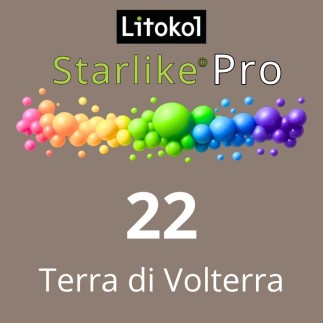 Starlike® Pro - 22 Terra di Volterra - 2,5 kg LITOKOL - STPROTVL02.5