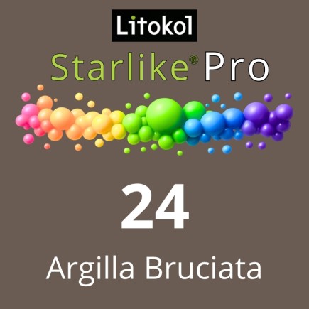 Starlike® Pro - 24 Argilla Bruciata - 2,5 kg LITOKOL - STPROAGB02.5