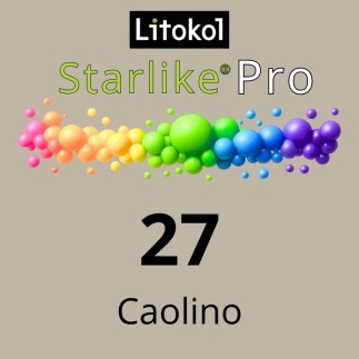 Starlike® Pro - 27 Caolino - 2,5 kg LITOKOL - STPROCAO02.5