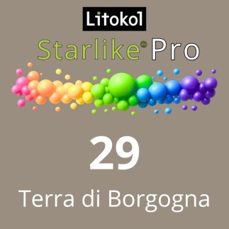 Starlike® Pro - 29 Terra di Borgogna - 2,5 kg LITOKOL - STPROTBG02.5