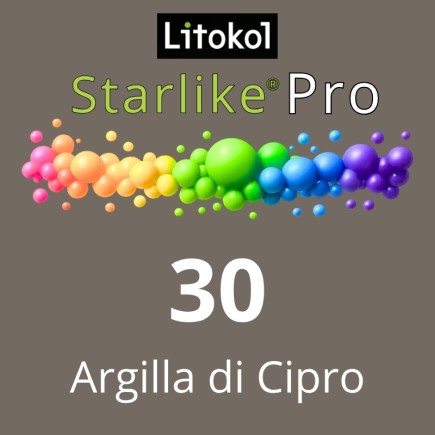 Starlike® Pro - 30 Argilla di Cipro - 2,5 kg LITOKOL - STPROARC02.5