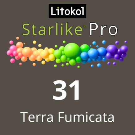 Starlike® Pro - 31 Terra Fumicata - 2,5 kg LITOKOL - STPROTFM02.5