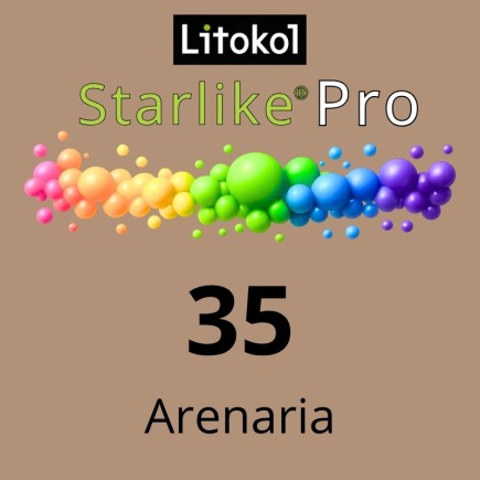 Starlike® Pro - 35 Arenaria - 2,5 kg LITOKOL - STPROARN02.5