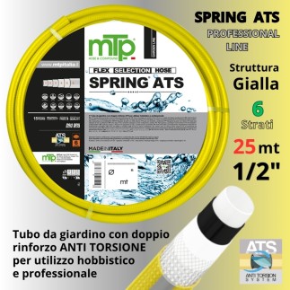 TUBO SPRING ATS  Ø 1/2"x25 MT MAGLIATO (Antitorsione) TMSABCGT1/2"PK025 MTP Tubi DOC