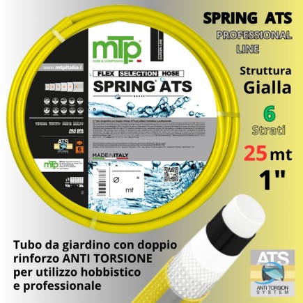 TUBO SPRING ATS Ø 1"x 25 MT MAGLIATO (Antitorsione) TMSABCGT1"PK025 MTP Tubi DOC