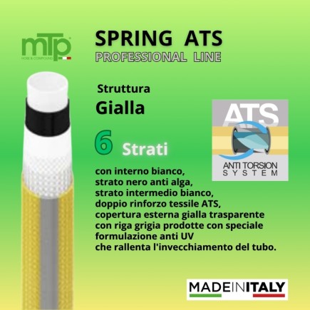 TUBO SPRING ATS  Ø 5/8"x 15 MT MAGLIATO (Antitorsione) TMSABCGT5/8"PK015