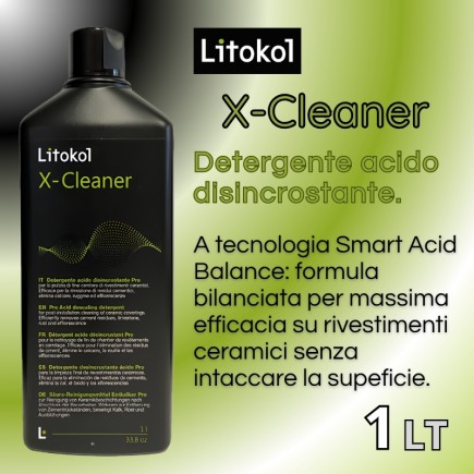 X-Cleaner - 1 LT Detergente acido disincrostante.