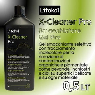 X-Cleaner Pro - 0,5 LT Smacchiatore Gel Pro