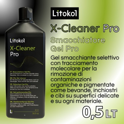X-Cleaner Pro - 0,5 LT Smacchiatore Gel Pro