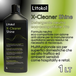 X-Cleaner Shine - 1 LT Detergente neutro eco-compatibile Pro