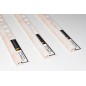 PROFILO in PVC ARROTONDATO   8mm Colore:  ROSA MARMO (115) Lunghezza MT: 2,50