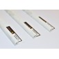 PROFILO in PVC ARROTONDATO 10mm Colore:  BIANCO MARMO (64) Lunghezza MT: 2,50