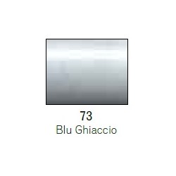 DIMENSIONI PROFILO in PVC ARROTONDATO 10mm Colore:  BLU GHIACCIO (73) Lunghezza MT: 2,50 - Genesis