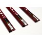 PROFILO in PVC ARROTONDATO 10mm Colore:  ROSSO MARMO (61) Lunghezza MT: 2,50