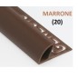 PROFILO in PVC ARROTONDATO 10mmColore: MARRONE (20)Lunghezza MT: 2,50 PROFILO in PVC ARROTONDATO 10mmColore: MARRONE (20)Lunghezza MT: 2,50