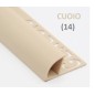PROFILO in PVC ARROTONDATO 12mmColore:  CUOIO (14)Lunghezza MT: 2,50