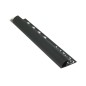 PROFILO in PVC ARROTONDATO 12mmColore: NERO (16)Lunghezza MT: 2,50 PROFILO in PVC ARROTONDATO 12mmColore: NERO (16)Lunghezza MT: 2,50