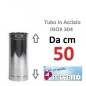 TUBO in ACCIAIO INOX AISI 304  Ø mm 300x 50 cm  (PERFETTO)