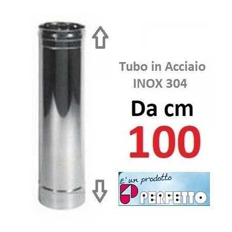 TUBO in ACCIAIO INOX AISI 304 Ø mm 300x100 cm (PERFETTO)
