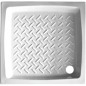 PIATTO DOCCIA in CERAMICAForma: QUADRATAMisure:  80x80  H 10Foro Piletta:  Ø 65mmColore:  BIANCO