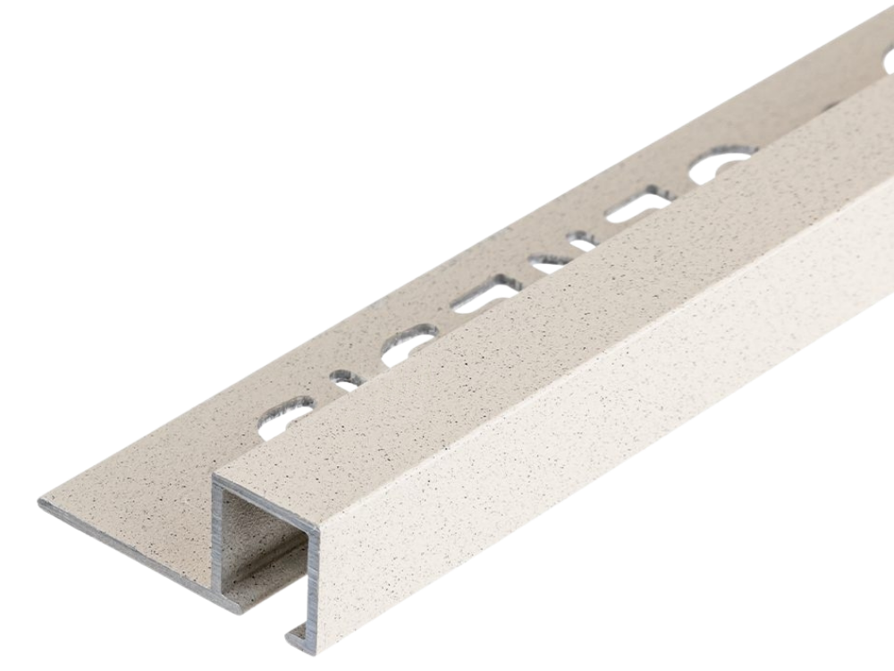 TDP100.425 -  PROFILO QUADRO Alluminio 10mm X 10mm - 250cm Sand Stone (Genesis)